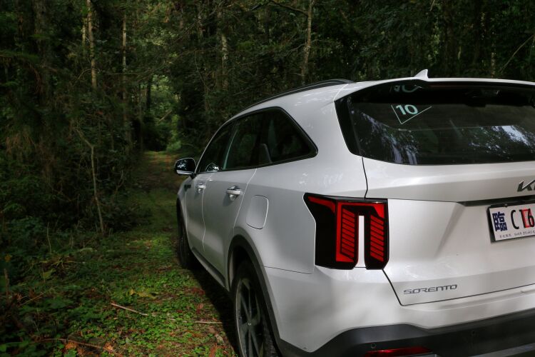 Sorento小改款讓人見識油電科技也能成為讓駕駛質感大為增色的利器。