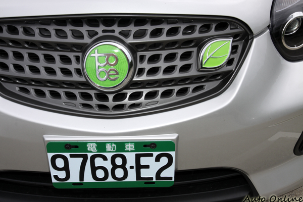 你沒看錯,TOBE W’car EV拿的是電動車牌照。