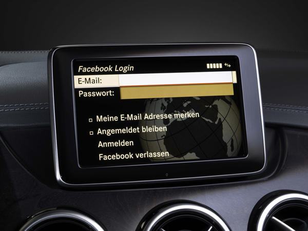 MERCEDES-BENZ COMAND Online系統所提供的行動辦公室機能，可以在車上直接收發email，閱讀文件，這已經是現代高級車不能或缺的基本配備。