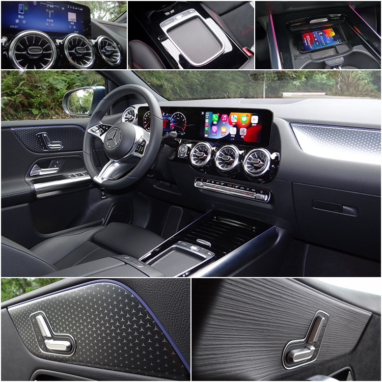 A/B兩車系座艙格局大同小異,更自表述運動風格與豪華質感的產品訴求。