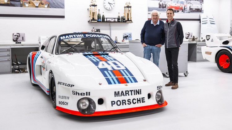 Porsche 935 "Baby", Norbert Singer, Timo Bernhard, Porsche Brand Ambassador