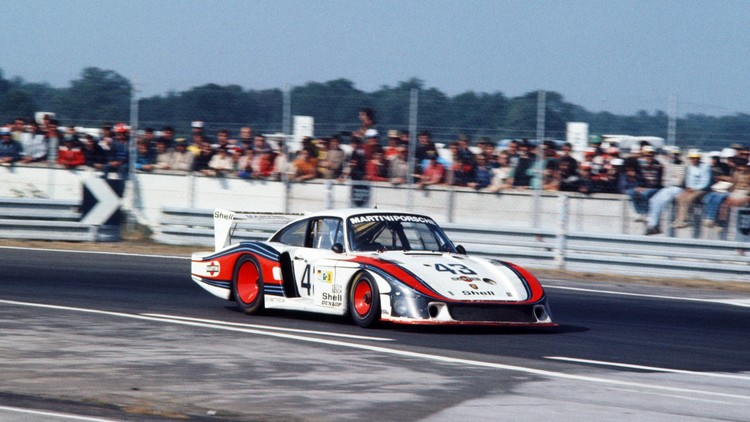 Porsche 935/78 "Moby Dick", Manfred Schurti, Rolf Stommelen, Le Mans, 1978