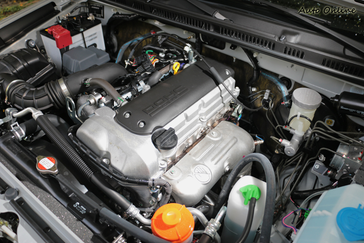 1.3升的 VVT-M13A DOHC引擎,最大馬力85匹。