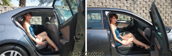 軸距增長為2651mm,後座腿部空間也由之前的811mm提升至968mm,如此傲視同級車之後座尺寸,讓車內乘員得以享受舒適寬敞的乘坐感受。