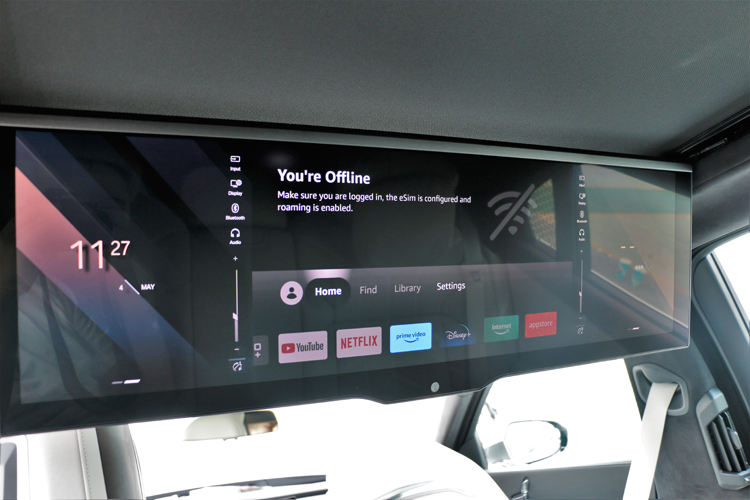 如果要透過網路來觀看影片,必須連接原廠支援的網路Sim卡裝置,才能使用像是Netflix或者YouTube等影片平台。