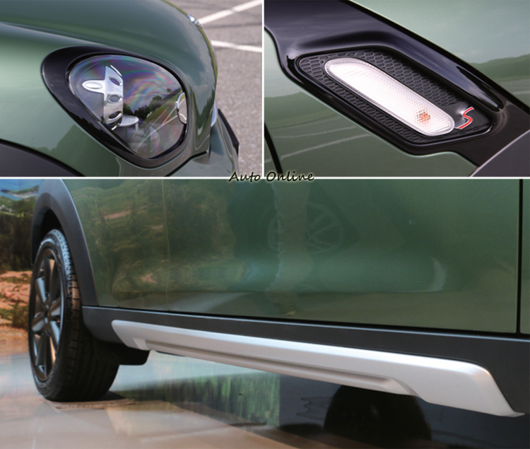 這個側裙與鋼琴烤漆飾條與燻黑的頭燈組都是屬於選配件。