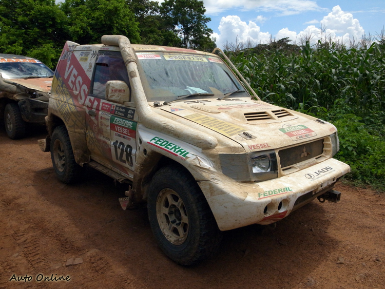ASAI把座駕Pajero Evolution運到泰國，並請中央自動車大學作為後勤維修。
